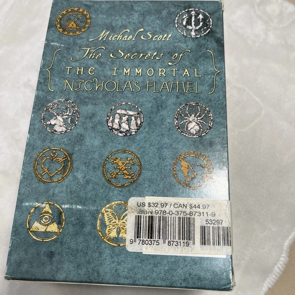 The Secrets of the Immortal by Nicholas Flamel Boxed Set‎ Books 1-3